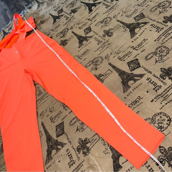 Free People Movement NWT! Orange Transcend Limits Onesie Size S - Picture 16 of 17